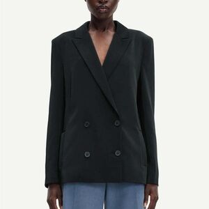 NWT Samsoe Samsoe Hoys Blazer | Black | XS